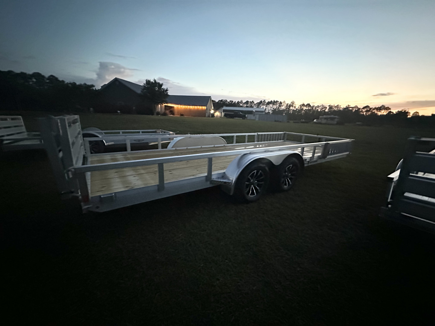 New 2026 H&H Trailers H8224TRSAV-070 (82" x 24' 7k) ATV Trailer