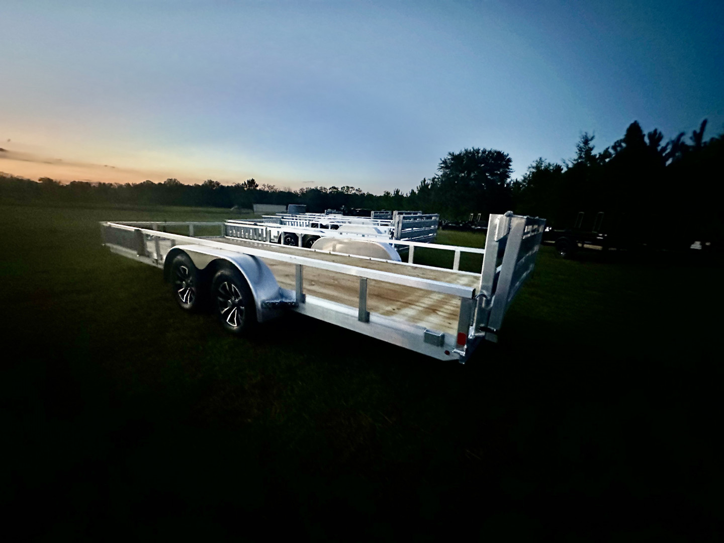 New 2026 H&H Trailers H8224TRSAV-070 (82" x 24' 7k) ATV Trailer