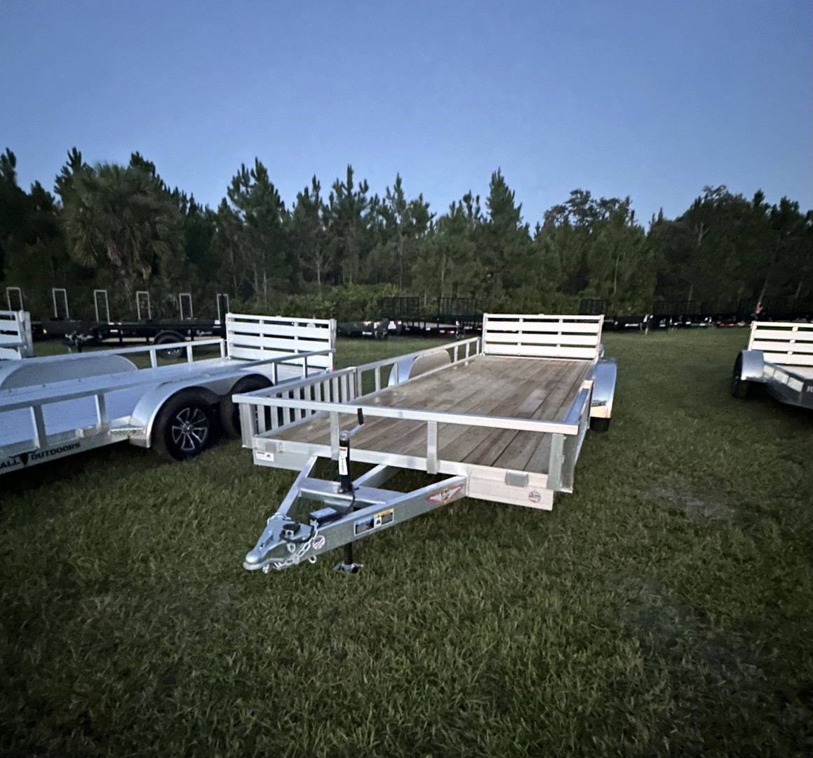 New 2026 H&H Trailers H8224TRSAV-070 (82" x 24' 7k) ATV Trailer