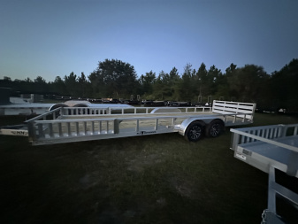 New 2026 H&H Trailers H8224TRSAV-070 (82" x 24' 7k) ATV Trailer