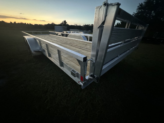 New 2026 H&H Trailers H8224TRSAV-070 (82" x 24' 7k) ATV Trailer