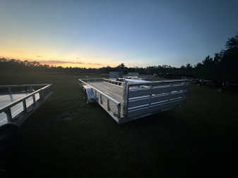 New 2026 H&H Trailers H8224TRSAV-070 (82" x 24' 7k) ATV Trailer