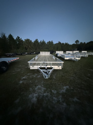 New 2026 H&H Trailers H8224TRSAV-070 (82" x 24' 7k) ATV Trailer