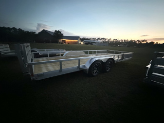 New 2026 H&H Trailers H8224TRSAV-070 (82" x 24' 7k) ATV Trailer