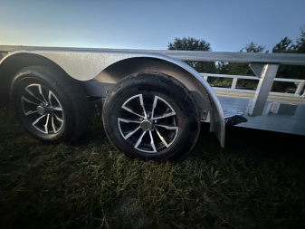 New 2026 H&H Trailers H8224TRSAV-070 (82" x 24' 7k) ATV Trailer