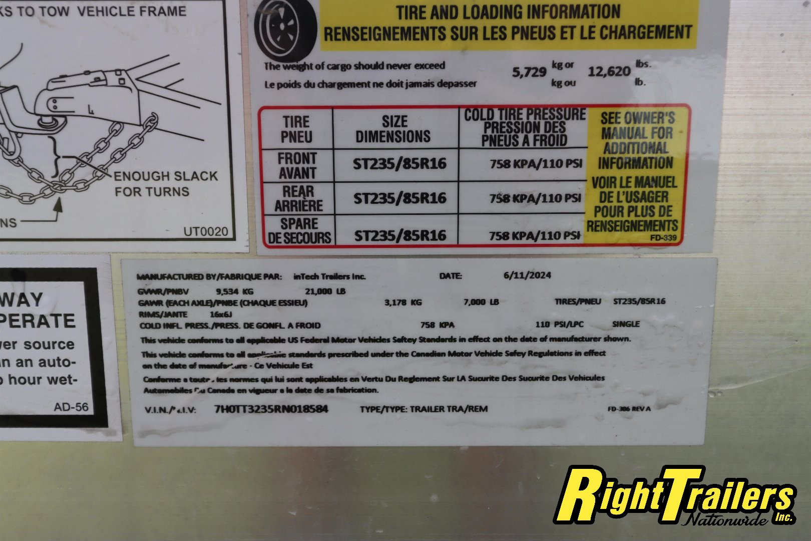 New 2024 8.5x32 inTech STACKER inTech