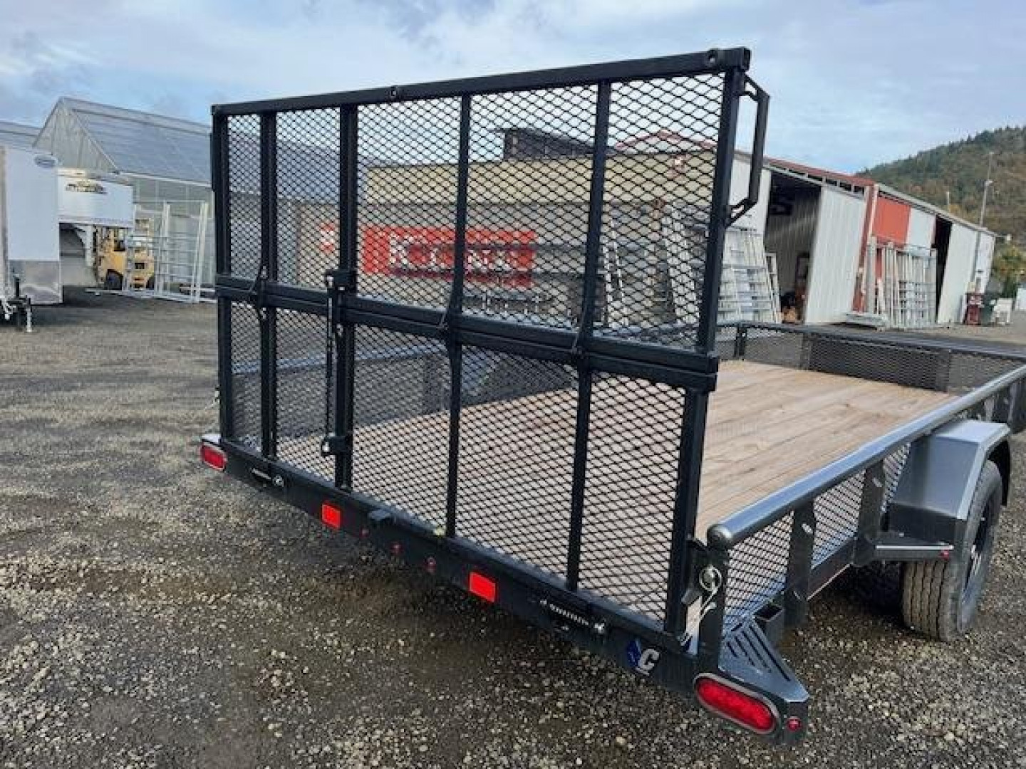 New 2025 Diamond C Trailers PSA135 77" X 14' Utility Trailer