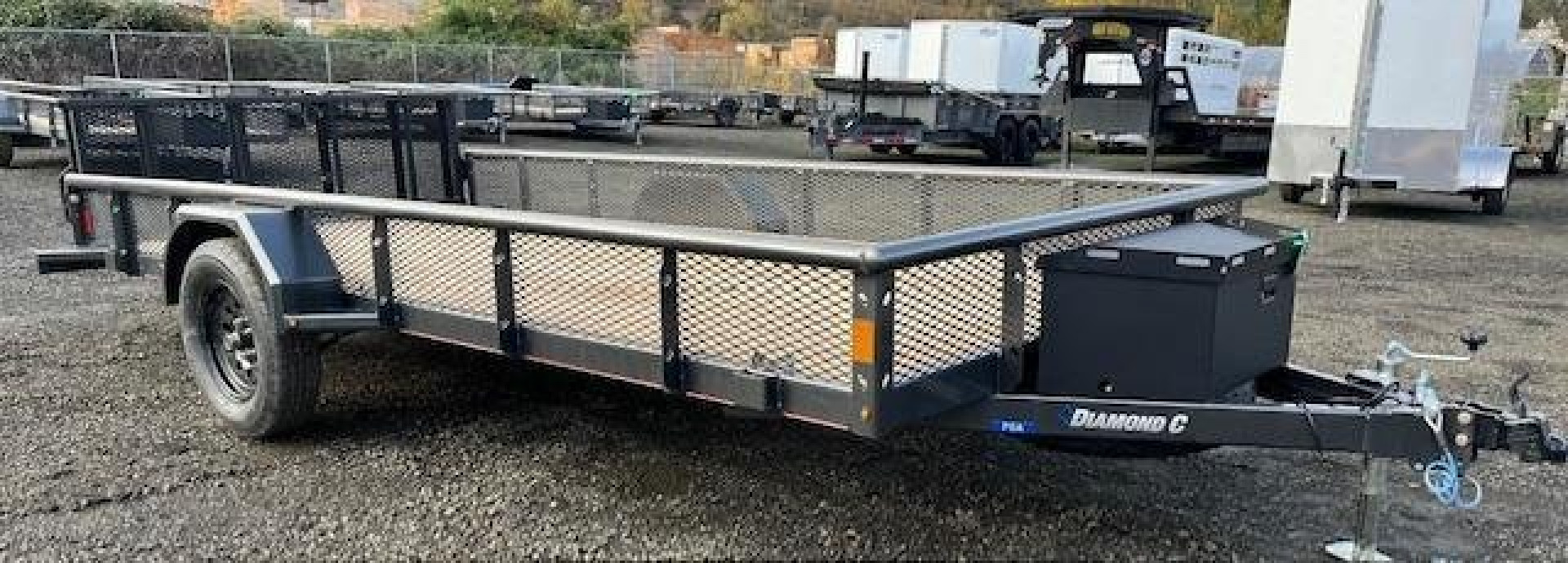 New 2025 Diamond C Trailers PSA135 77" X 14' Utility Trailer