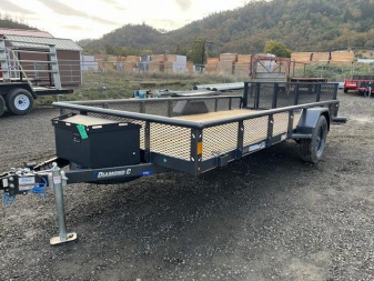 New 2025 Diamond C Trailers PSA135 77" X 14' Utility Trailer