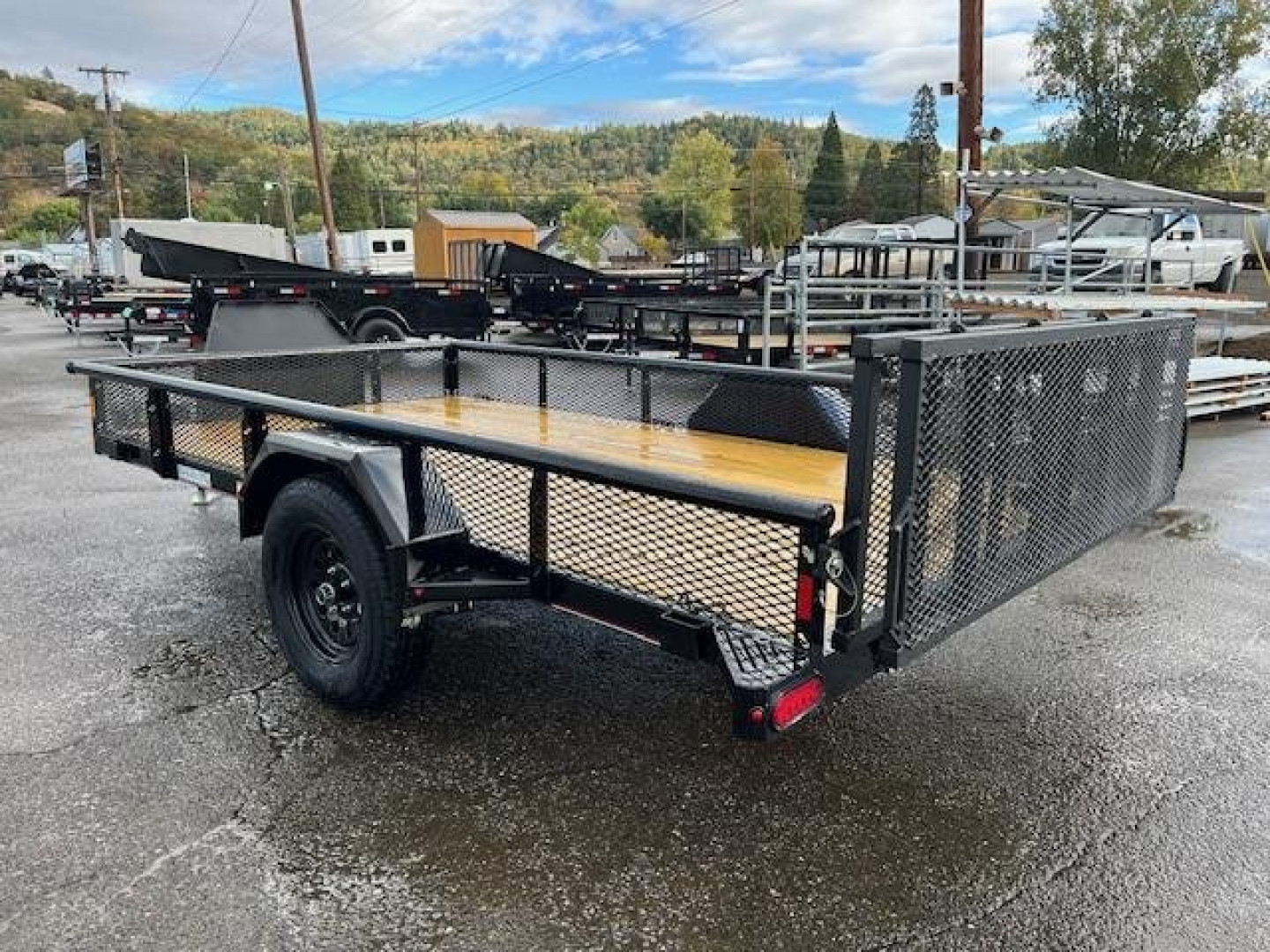 New 2025 Diamond C Trailers PSA135 77" X 14' Utility Trailer