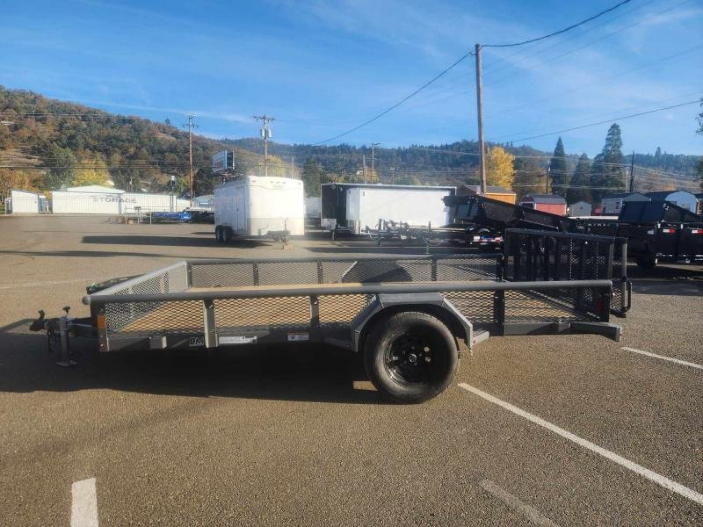 New 2025 Diamond C Trailers PSA135 77" X 12' Utility Trailer