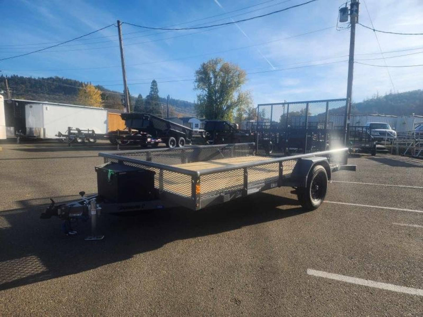 New 2025 Diamond C Trailers PSA135 77" X 12' Utility Trailer