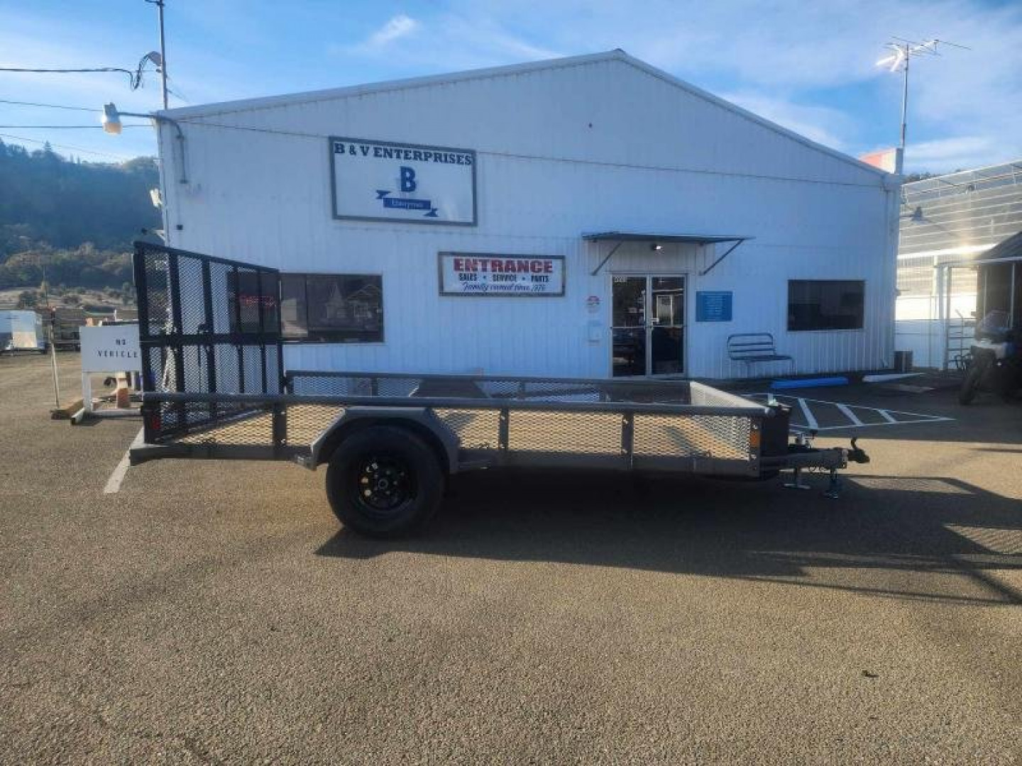 New 2025 Diamond C Trailers PSA135 77" X 12' Utility Trailer