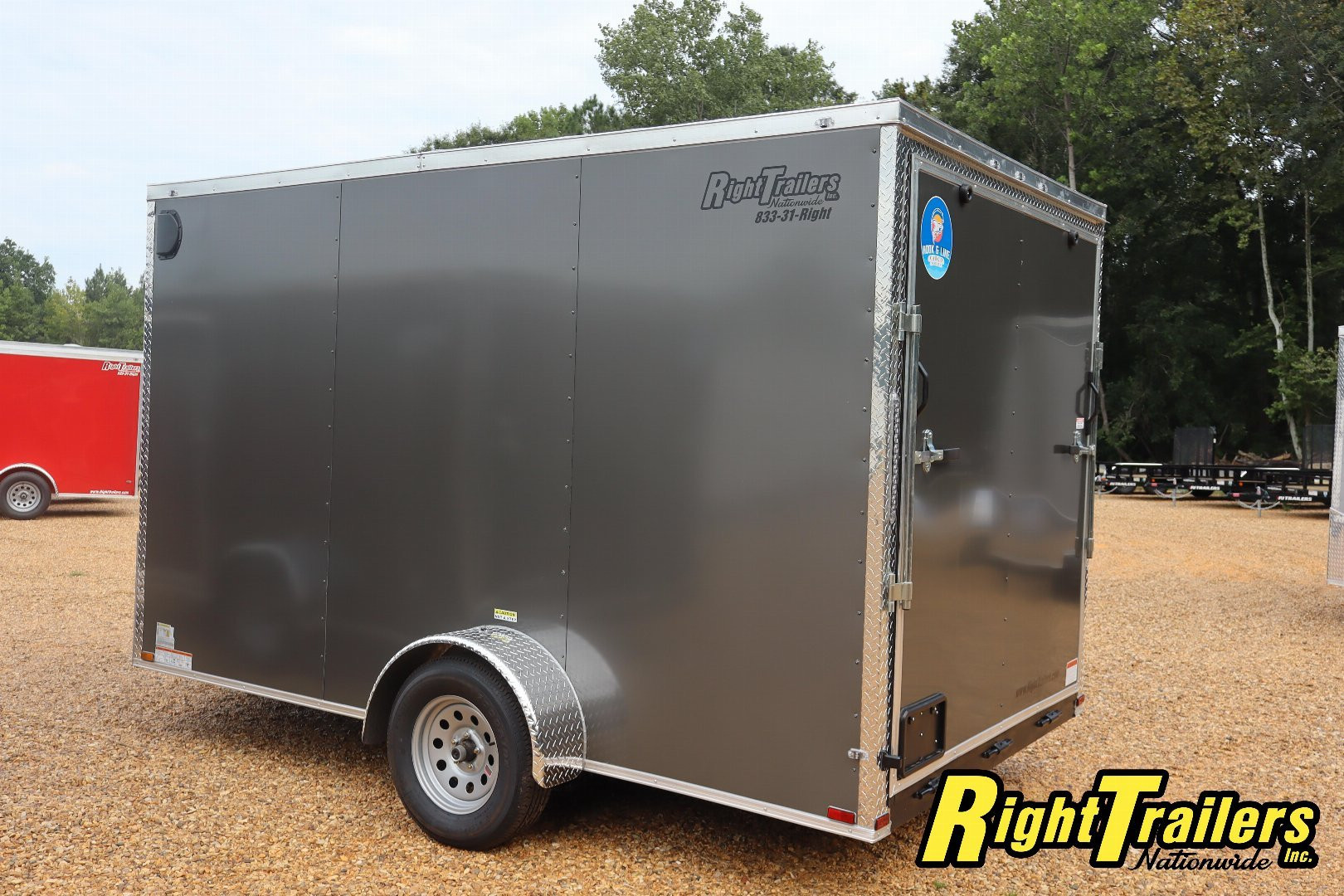 New 2025 7X12 HOOK & LINE CARGO