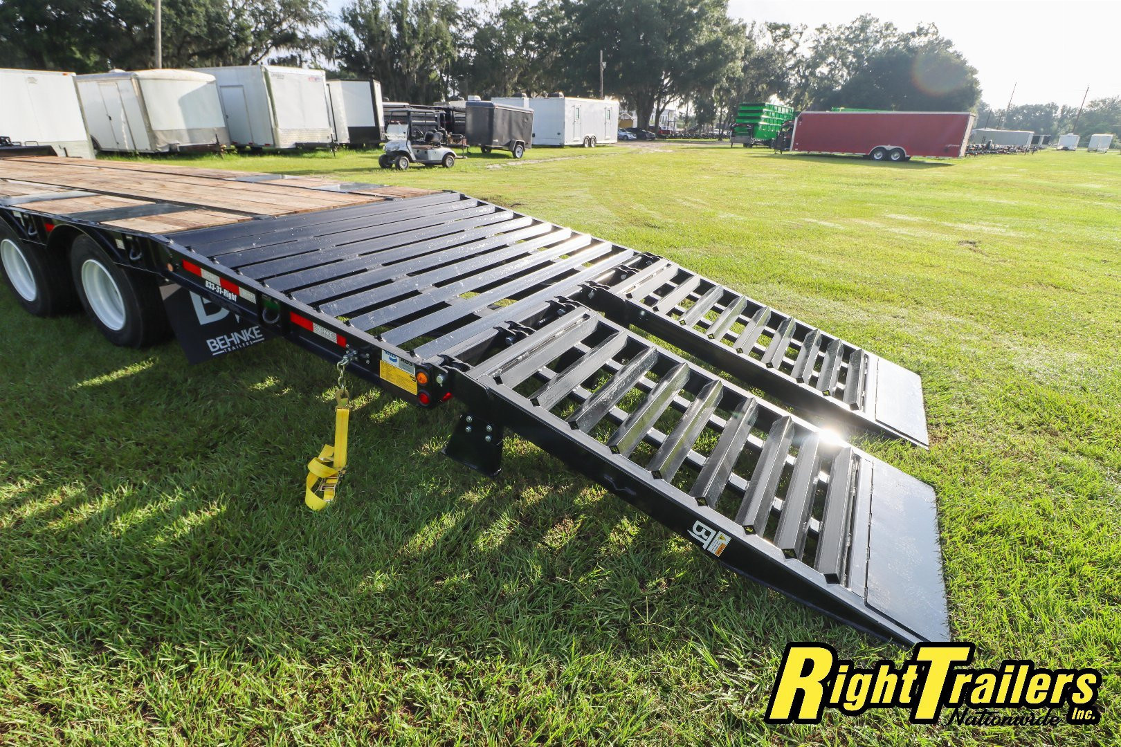 New 8.5x31 Behnke Equipment Trailer
