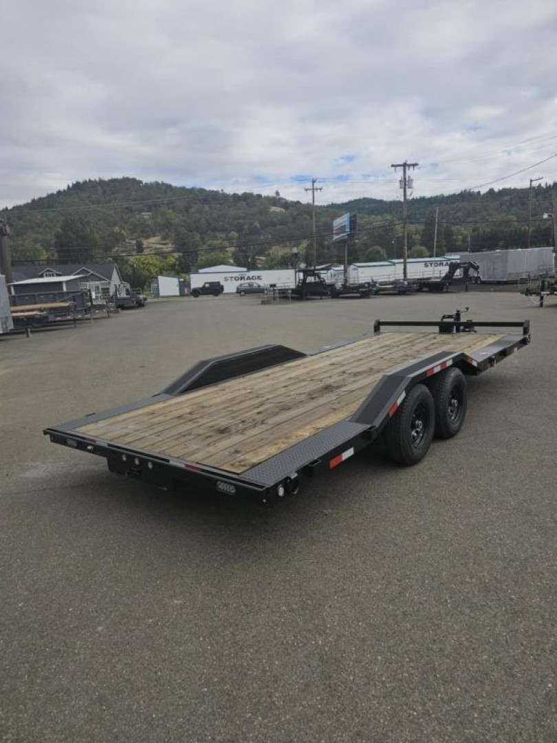 New 2025 VERSATILE HD7X20TA3 7X20 10K ROCK CRAWLER FLATBED CAR HAULER TRAILER