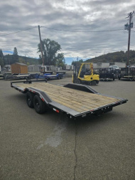 New 2025 VERSATILE HD7X20TA3 7X20 10K ROCK CRAWLER FLATBED CAR HAULER TRAILER