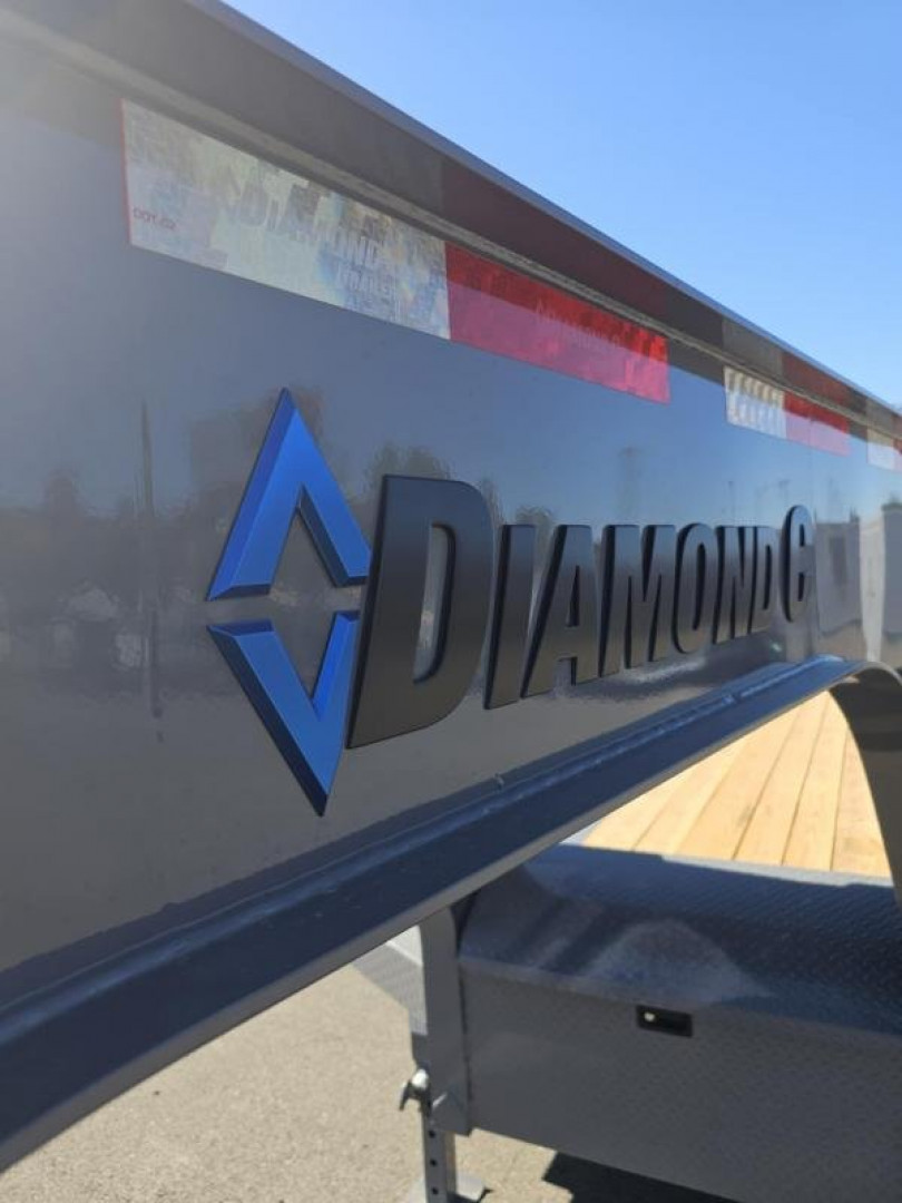 New 2024 Diamond C Trailers FMAX210 102" x 25' Flatbed Equipment Trailer