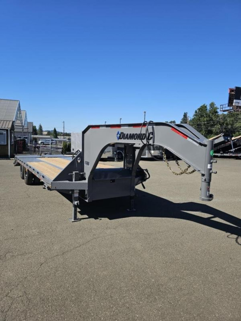New 2024 Diamond C Trailers FMAX210 102" x 25' Flatbed Equipment Trailer