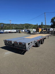 New 2024 Diamond C Trailers FMAX210 102" x 25' Flatbed Equipment Trailer
