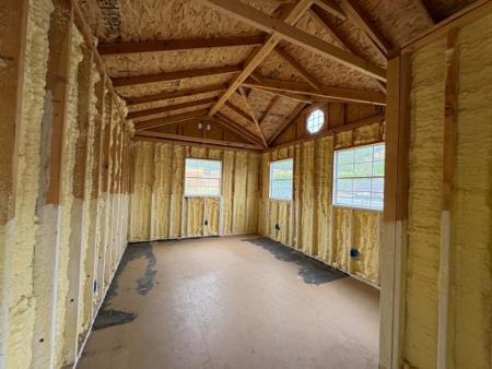 Used USED 2024 Old Hickory 12x40 WCPH CENTER PORCH PACKAGE BARN SHED DORMERS