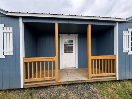 Used USED 2024 Old Hickory 12x40 WCPH CENTER PORCH PACKAGE BARN SHED DORMERS
