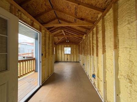 Used USED 2024 Old Hickory 12x40 WCPH CENTER PORCH PACKAGE BARN SHED DORMERS