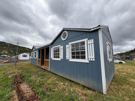Used USED 2024 Old Hickory 12x40 WCPH CENTER PORCH PACKAGE BARN SHED DORMERS