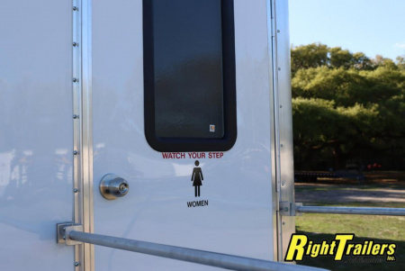 New 2023 2 Station Restroom Trailer CN2T612SA3
