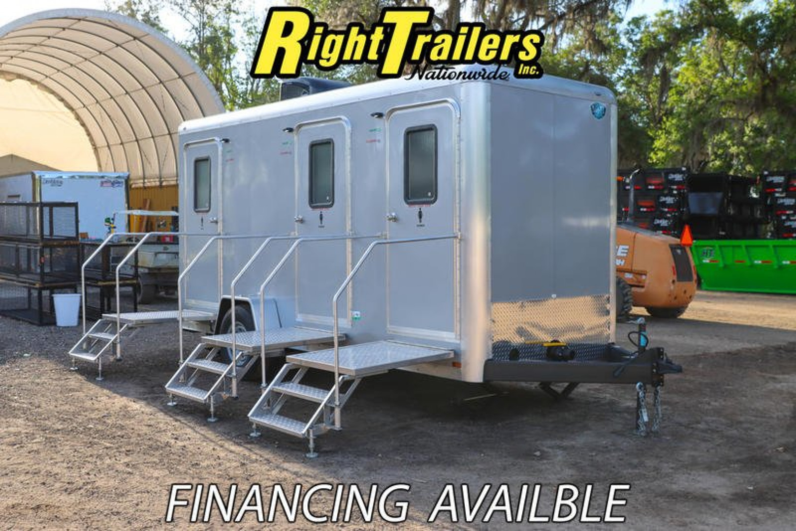 Used 2023 3 Station Restroom Trailer CN3T616SA4