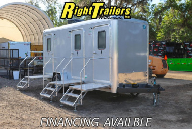 Used 2023 3 Station Restroom Trailer CN3T616SA4