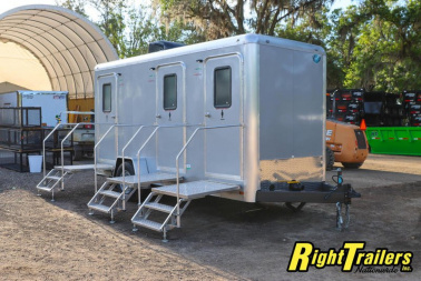 Used 2023 3 Station Restroom Trailer CN3T616SA4