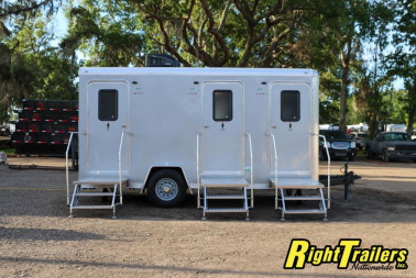 Used 2023 3 Station Restroom Trailer CN3T616SA4