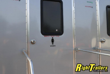 Used 2023 3 Station Restroom Trailer CN3T616SA4