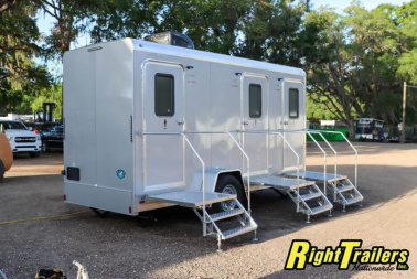 Used 2023 3 Station Restroom Trailer CN3T616SA4