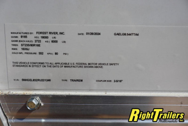 New 2024 8.5X44 CARGOMATE GAELG8.544TTA4