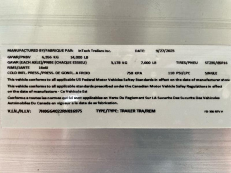 New 2024 8.5X40 INTECH ALL ALUMINUM TAPERED NOSE GOOSENECK, 16975