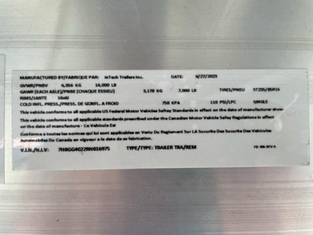 New 2024 8.5X40 INTECH ALL ALUMINUM TAPERED NOSE GOOSENECK, 16975