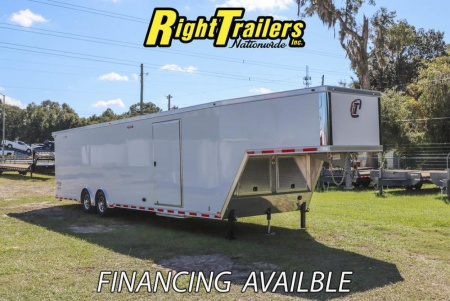 New 2024 8.5X40 INTECH ALL ALUMINUM TAPERED NOSE GOOSENECK, 16975