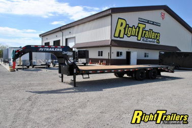 New 2024 8.5X26 PJ Gooseneck Equipment Trailer LD262