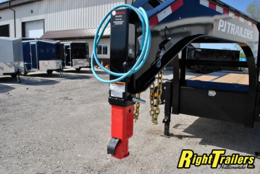 New 2024 8.5X26 PJ Gooseneck Equipment Trailer LD262