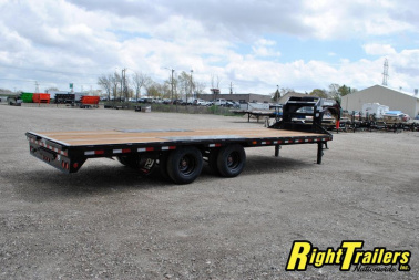 New 2024 8.5X25 PJ Gooseneck Equipment Trailer LD252