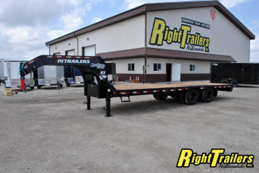 New 2024 8.5X25 PJ Gooseneck Equipment Trailer LD252