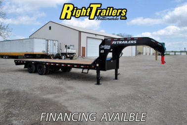 New 2024 8.5X25 PJ Gooseneck Equipment Trailer LD252