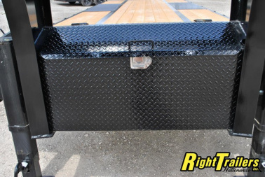 New 2024 8.5X25 PJ Gooseneck Equipment Trailer LD252