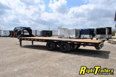 New 2024 8.5X25 PJ Gooseneck Equipment Trailer LD252
