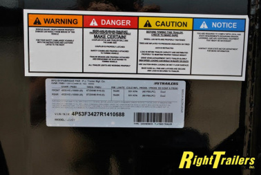 New 2024 8.5X25 PJ Gooseneck Equipment Trailer LD252