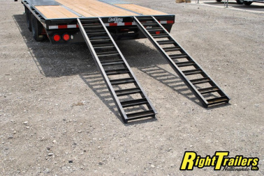 New 2024 8.5X25 PJ Gooseneck Equipment Trailer LD252