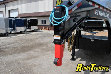 New 2024 8.5X25 PJ Gooseneck Equipment Trailer LD252