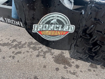 New 2026 Iron Bull 8.5x24 14K Equipment Trailer Rampage Ramps